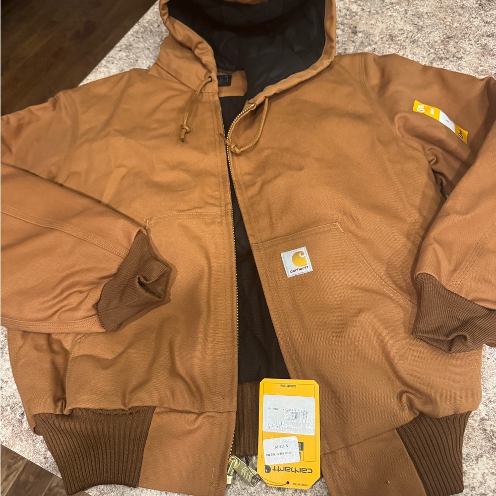 Carhartt Men's Tan Bomber Jacket
